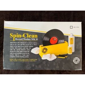 Spin-Clean Record Washer MK II - Yellow Record Cleaning System